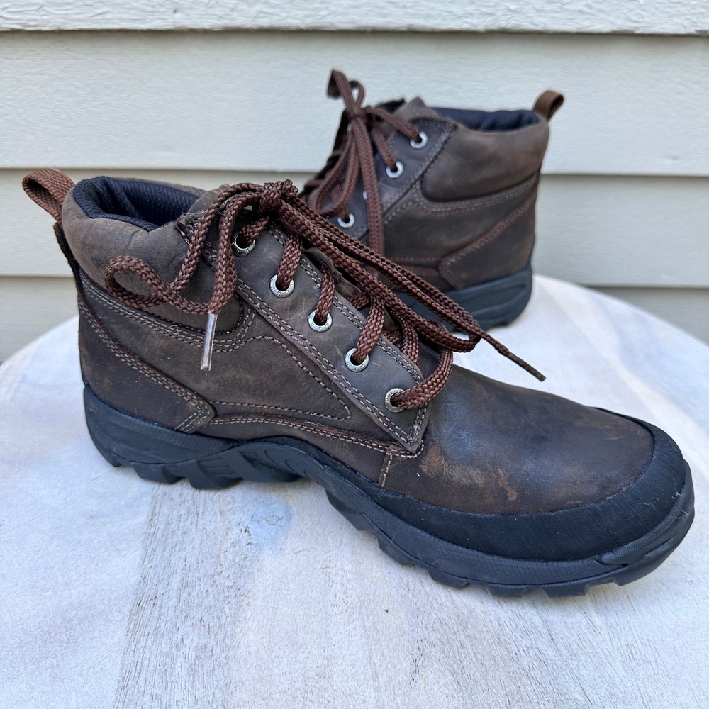 Merrell Arlberg Waterproof Dark Earth Mens Hiking Boots Brown J15347 Size 10